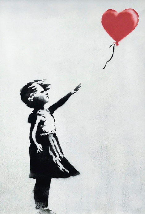 картинка к новости Копии «Девочки с воздушным шаром» Бэнкси уйдут с молотка в сентябре 