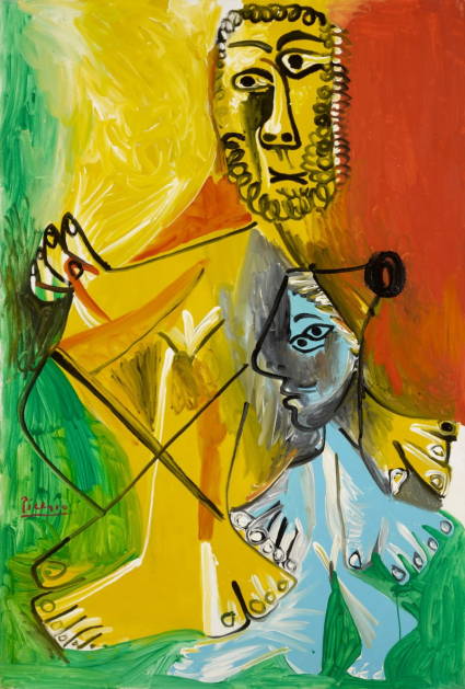 эскиз Sotheby's проведет грандиозный аукцион ко дню рождения Пикассо в Лас-Вегасе